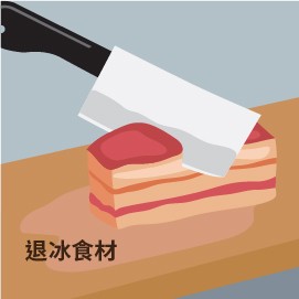 1. 不切過硬食材 1. 不切過硬食材
