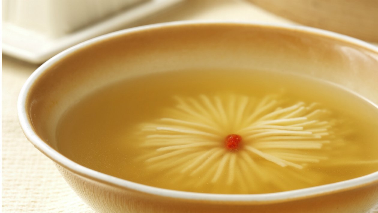 上湯火腿腐菊花 上湯火腿腐菊花