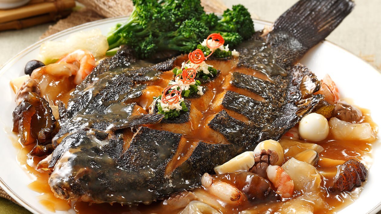 八味燒燴皇帝魚 八味燒燴皇帝魚