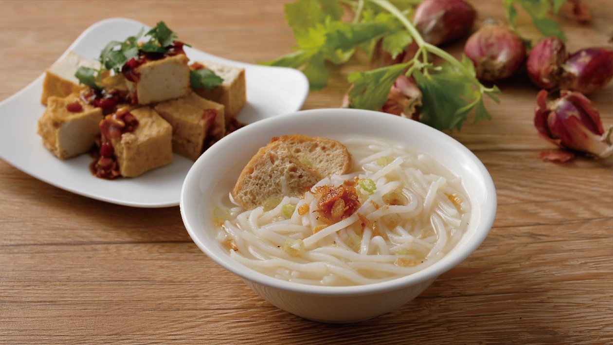 油豆腐米粉湯 油豆腐米粉湯