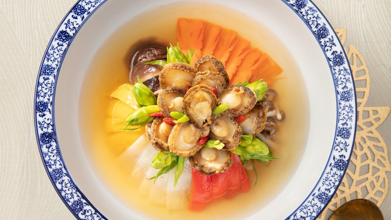 牡丹鮑魚宴菜 牡丹鮑魚宴菜