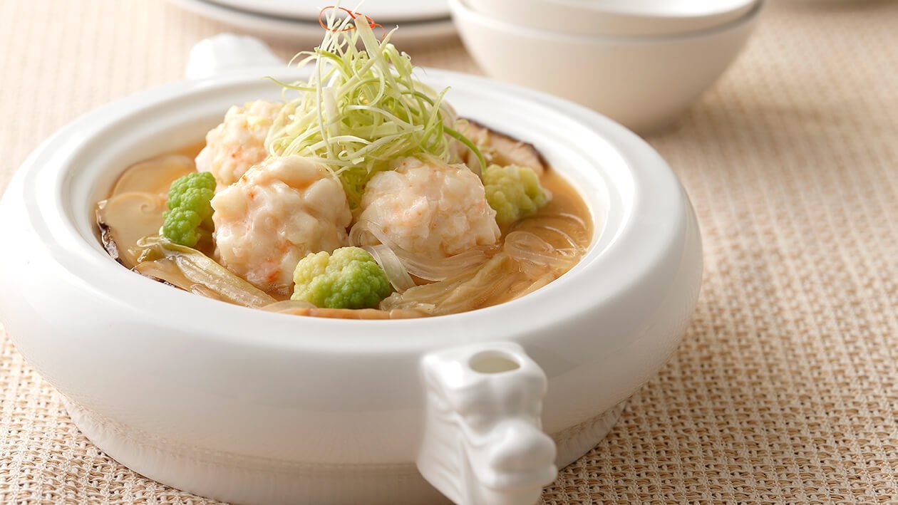 蟹粉龍皇鱈魚球 蟹粉龍皇鱈魚球