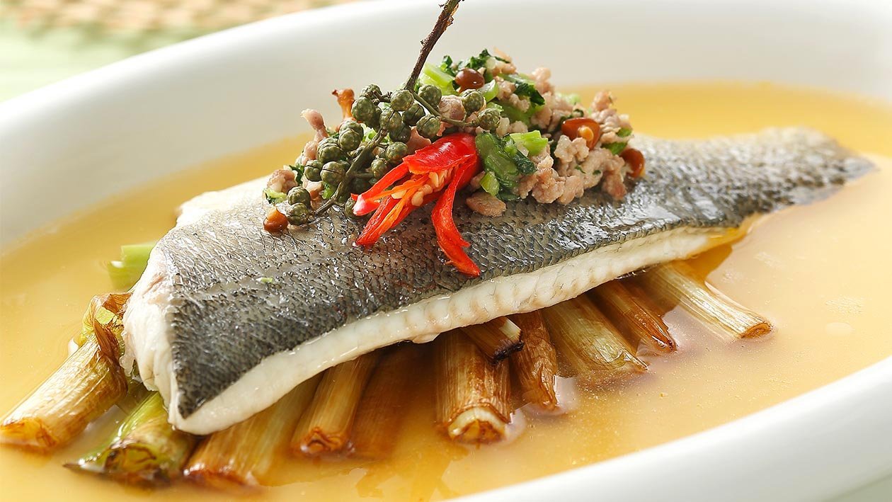 雞汁水煮鮮魚 雞汁水煮鮮魚