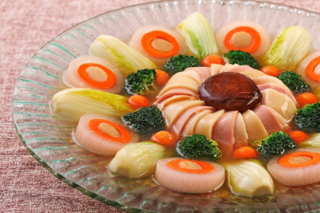 鮑魚雞汁瑤柱甫 鮑魚雞汁瑤柱甫