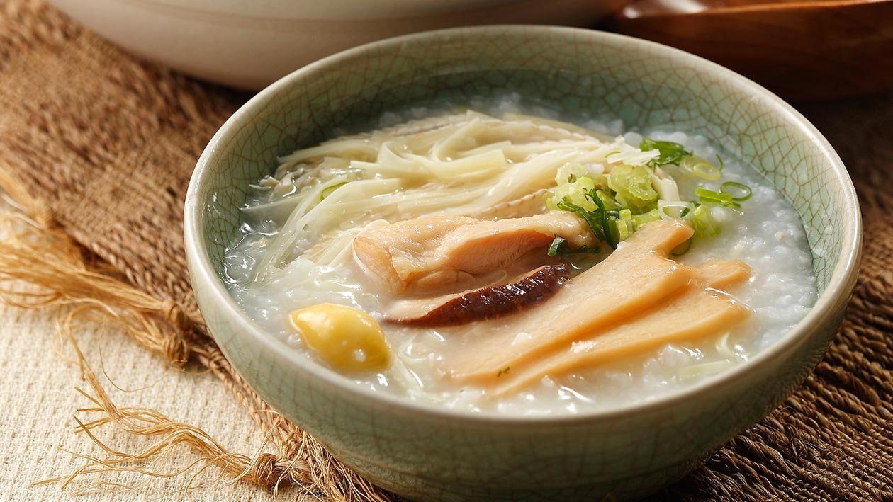 鮑魚雞肉半天筍粥 鮑魚雞肉半天筍粥